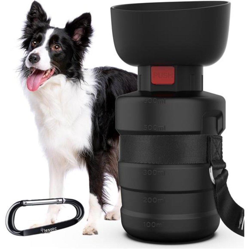 Dog Water Bottle,Portable Dog Water Dispenser,LeakProof Pet WaterBottle for Dogs